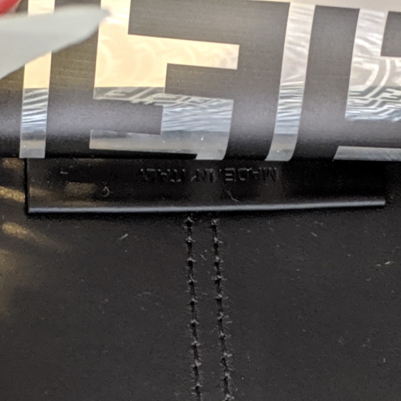 SOLD Fendi Large Black Zucca Shopping Tote - Picture 7 of 8